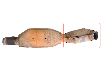 Катализатор от Ford F75A 5E214 PA (PRE) №2