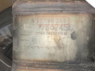 Катализатор от BMW 7786246 №3