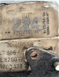 Катализатор от Renault 8200124216 H8200100149 №2