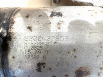 Катализатор от Dacia - Nissan - Renault 8200427859 H8200427854