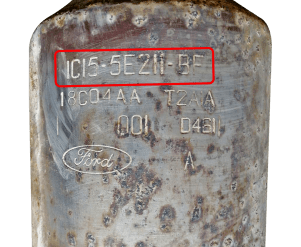 Катализатор от Ford 1C15-5E211-BF №2