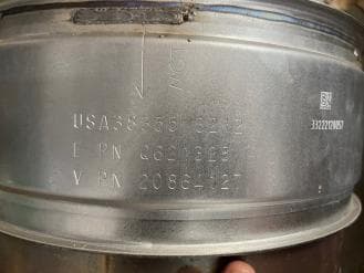 Катализатор от Mack Trucks - Volvo EPN Q621328 VPN 20864127