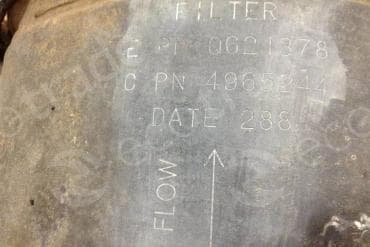 Катализатор от Peterbilt EPN Q621378 CPN 4965244 №2