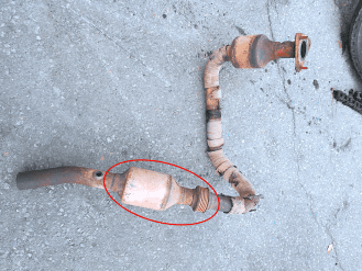 Катализатор от Ford 1C15-5E211-DJ