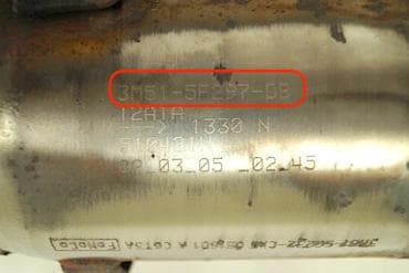 Катализатор от Ford 3M51-5F297-DB