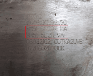 Катализатор от Ford 5M51-5F297-MA 3M51-5E211-VA