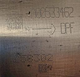 Катализатор от International Trucks 258302