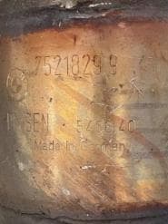 Катализатор от BMW 75218299