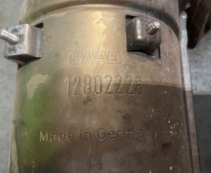 Катализатор от Saab 12802228 №4