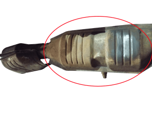 Катализатор от Ford 1L3C 5E214 CA (REAR) №1