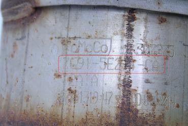 Катализатор от Ford 7G91-5E211-CA №4