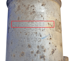 Катализатор от Ford 6S61-5E211-BA №2