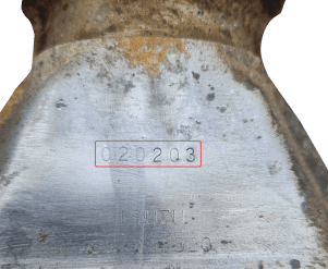 Катализатор от Isuzu 897260520