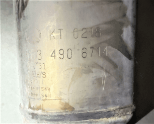 Катализатор от Mercedes Benz KT 0218