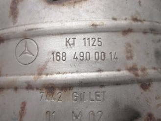 Катализатор от Mercedes Benz KT 1125 №4