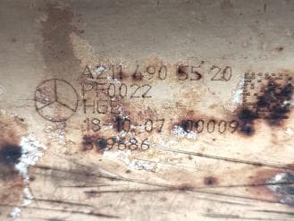 Катализатор от Mercedes Benz PF 0022