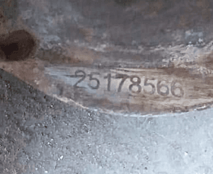 Катализатор от Chevrolet - General Motors - Pontiac 25178566