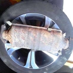 Катализатор от Mazda Front 25 Dots №4