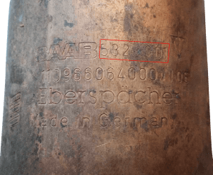 Катализатор от Saab 5323001 №3