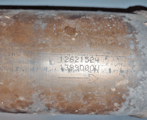 Катализатор от General Motors 12621524