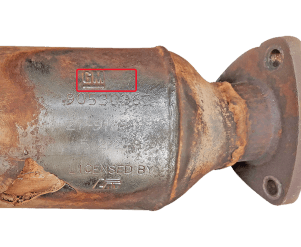 Катализатор от Opel - Vauxhall GM 27