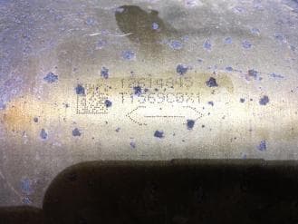 Катализатор от General Motors 12614845