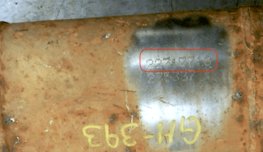 Катализатор от Chevrolet 22713718