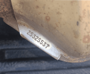 Катализатор от Chevrolet - General Motors 25325537 №3