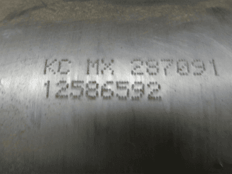 Катализатор от General Motors 12586592