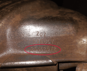 Катализатор от Toyota 25162672