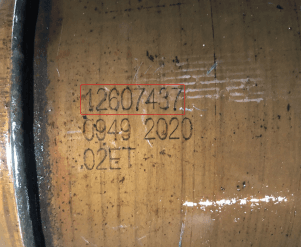 Катализатор от Cadillac - General Motors 12607437