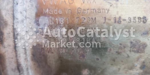 Катализатор от Audi, Volkswagen, Seat 04L131723M / 5Q0166AA / 5Q0181BA / 04L131601H (DPF)
