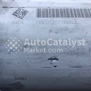 Катализатор от Renault 1980012077X0424 (DPF monolith)