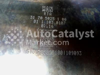 Катализатор от MAN 31705025100