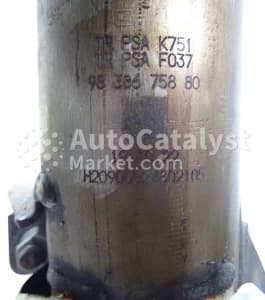 Катализатор от Peugeot, Citroën, Vauxhall TR PSA K751 / TR PSA F037 (CERAMIC+GPF)