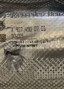 Катализатор от Mercedes-Benz SC 6009 (DPF)
