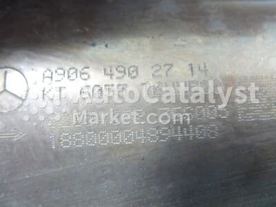 Катализатор от Mercedes-Benz KT 6055 / ZGS005 (CERAMIC+DPF)