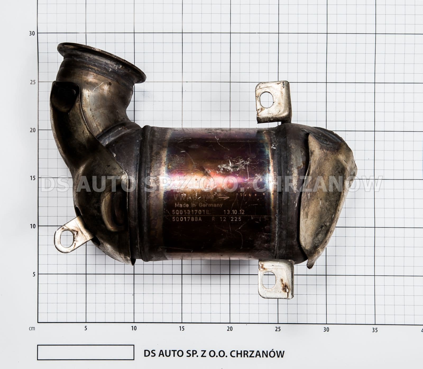 Катализатор от SKODA 5Q0131690D/5Q0166CA