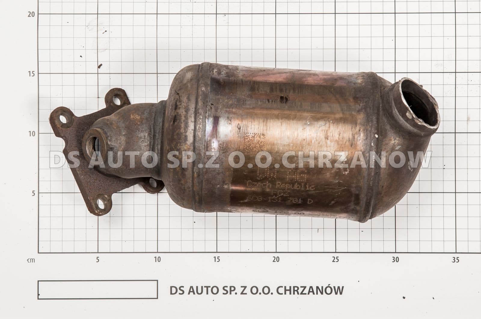 Катализатор от VOLKSWAGEN/AUDI/SKODA/SEAT 1S0166CA/1S0131690E