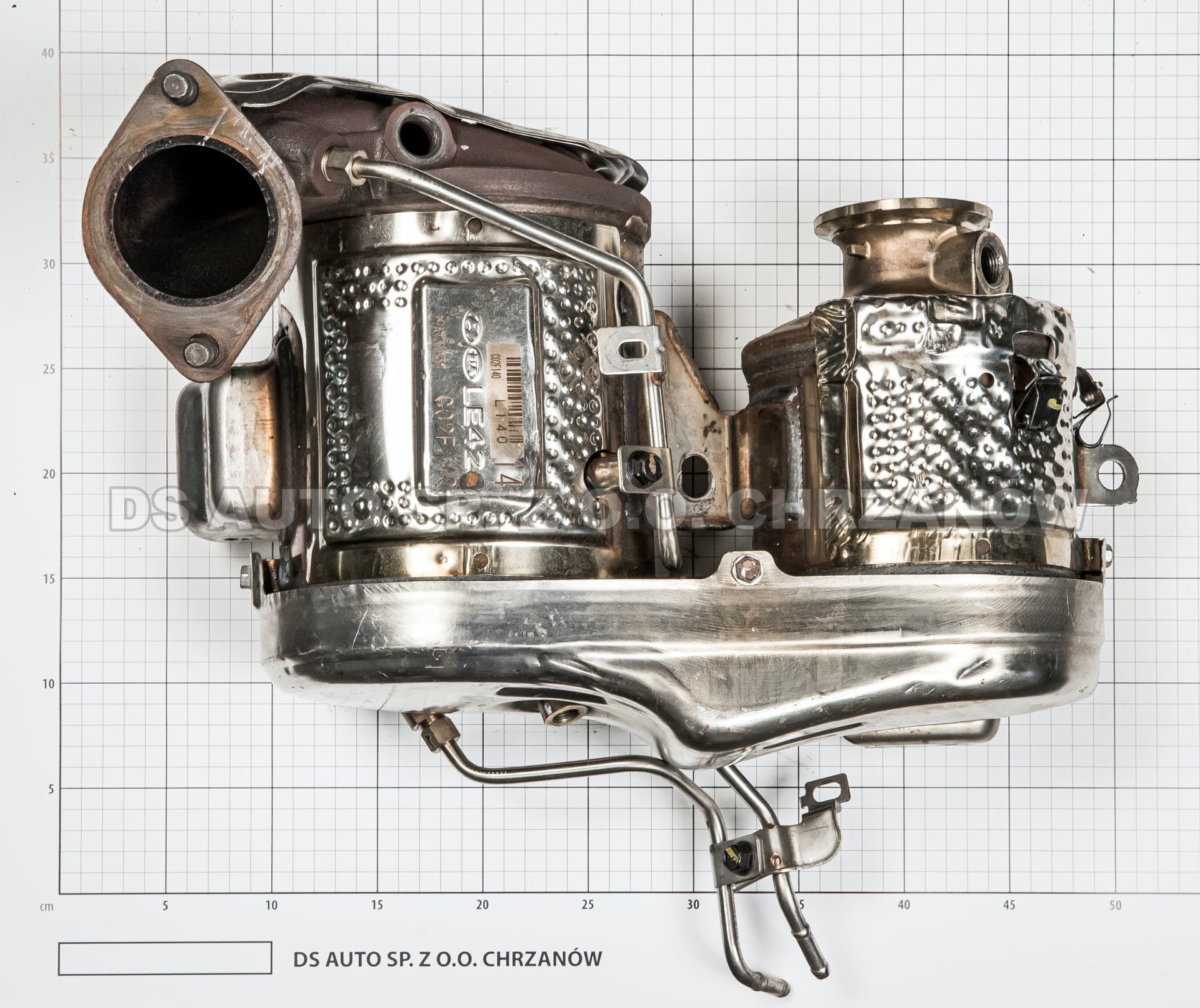 Катализатор от KIA/HYUNDAI C02F140/FILTR+CERAMIKA/ICP