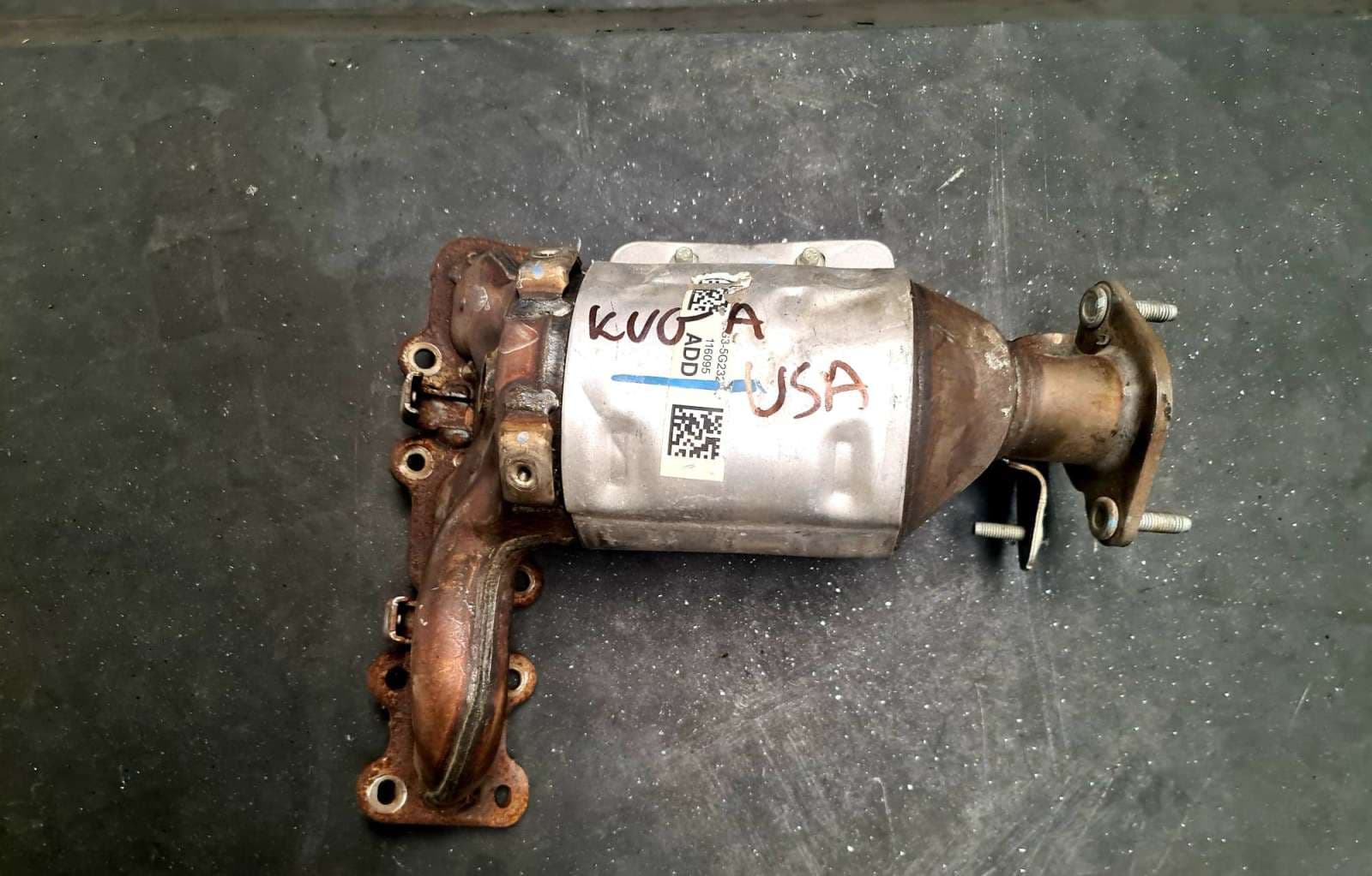 Катализатор от FORD F2G3-5F297-HA/DA83-5E259-AA/CERAMIKA