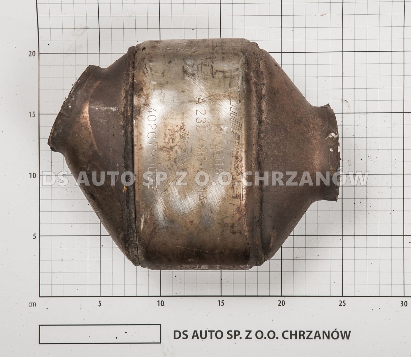 Катализатор от MERCEDES KTA018/A2094902114/METAL