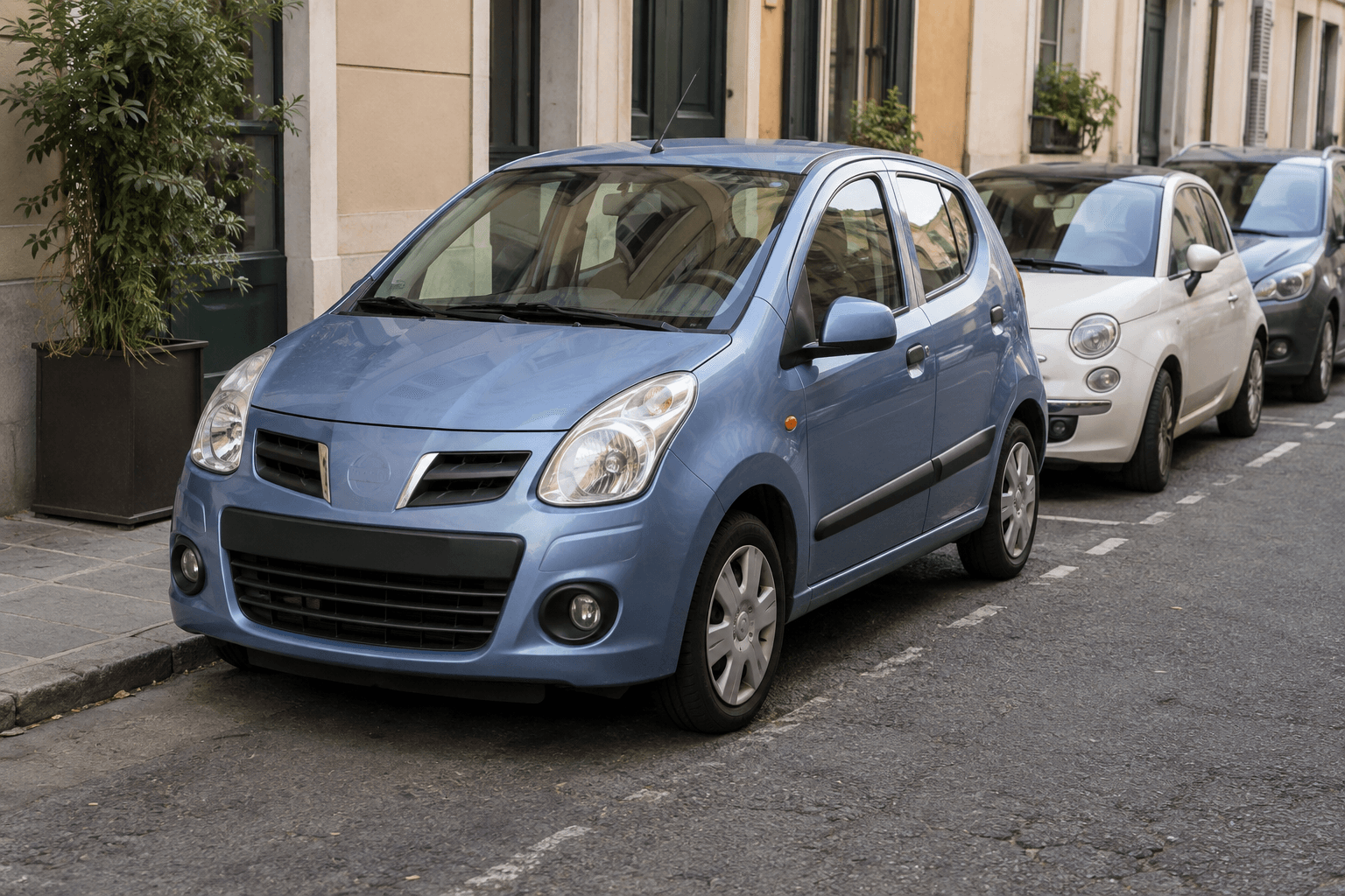 Фото статьи о Nissan Pixo за 19 990 евро и 259 км хода: чем новый электромобиль удивил после Renault Twingo, рассказываю