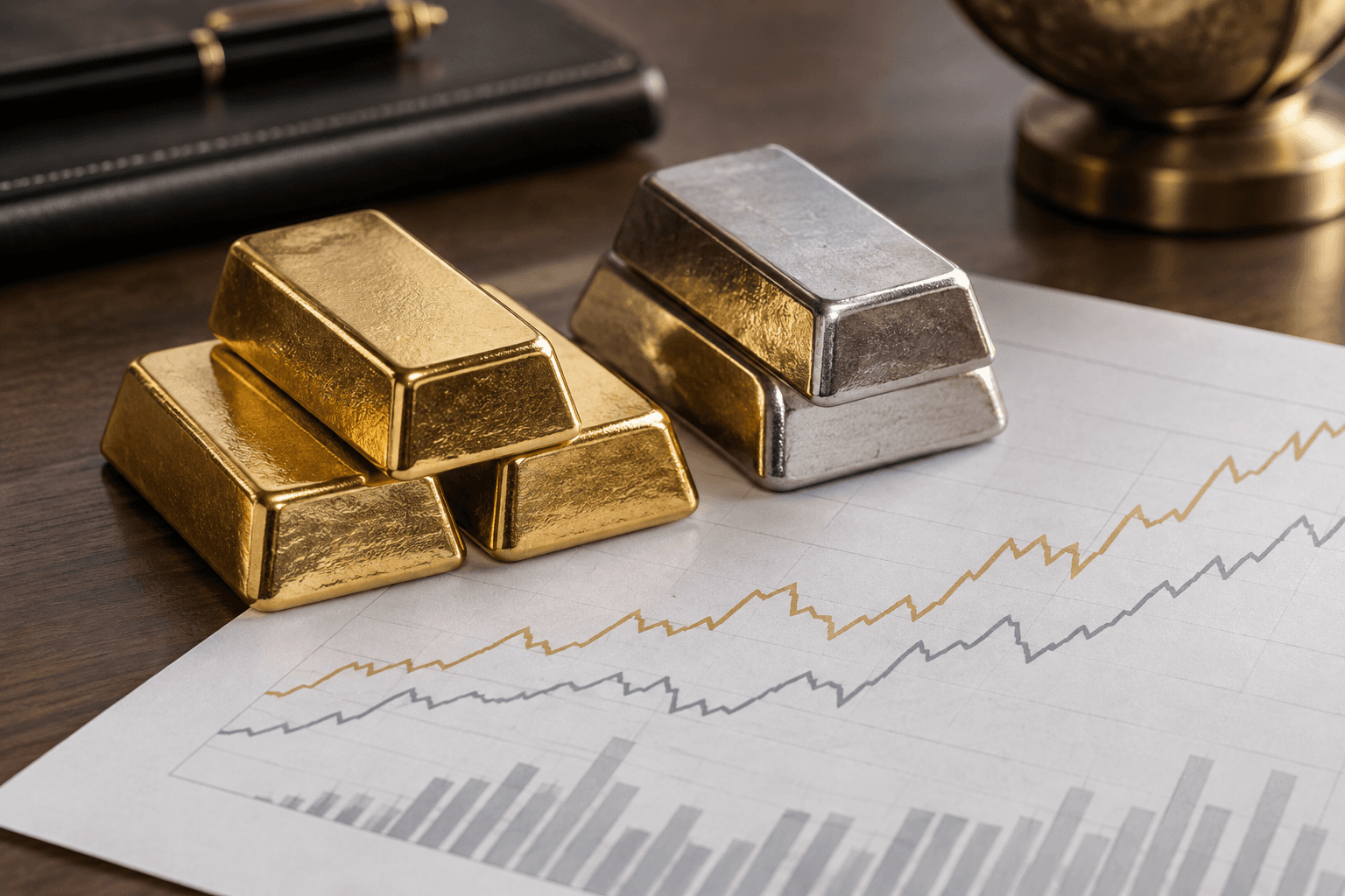 Фото статьи о Золото по 4140 долларов выросло на 0,6%, а платина потеряла 2%: что этот разрыв значит для владельцев катализаторов
