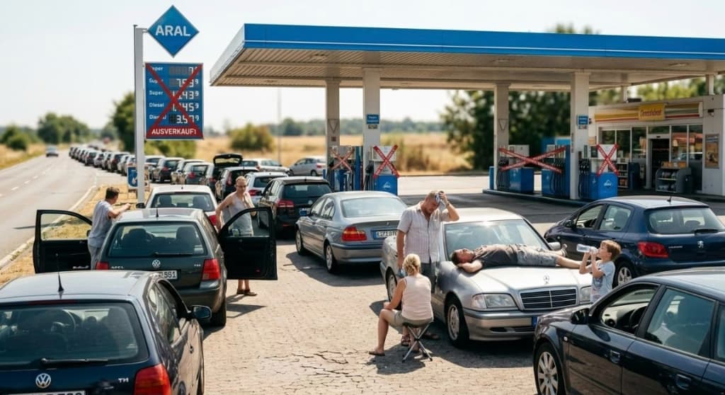Фото статьи о Дефицит бензина в России: правительство признало проблему, регионы вводят лимиты