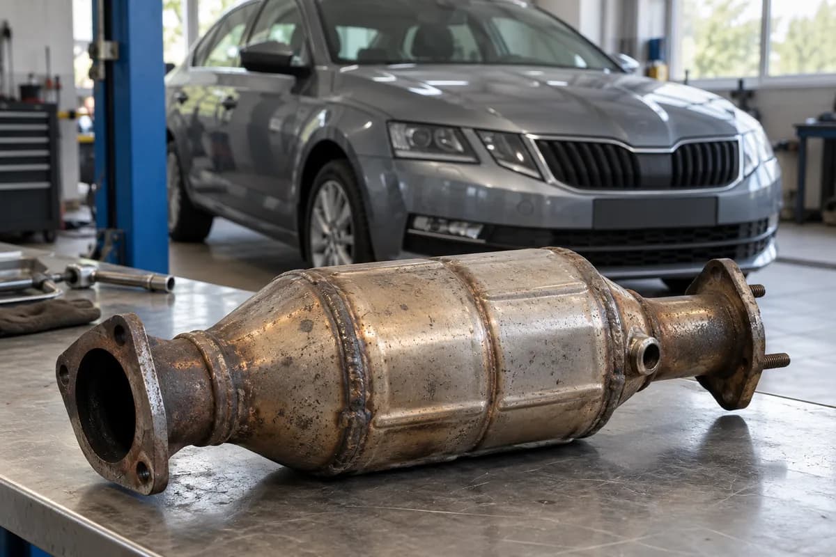Фото статьи о Катализатор Skoda Octavia: цена до 16 300 ₽ по годам и моторам