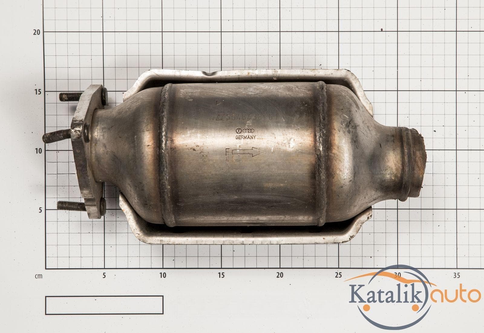 Катализатор от VOLKSWAGEN/AUDI/SKODA/SEAT 3D0131701F/3D0178DA/METAL/ICP