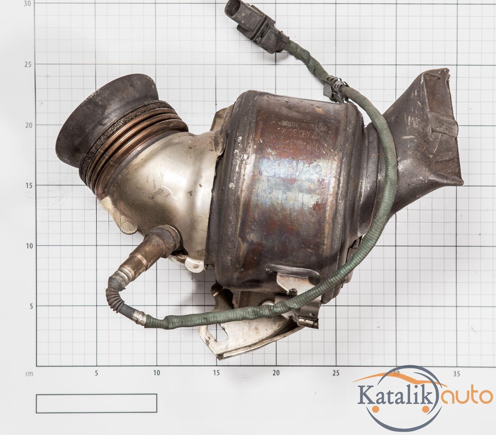 Катализатор от MERCEDES KT1243/A2124903414/CERAMIKA/XRF