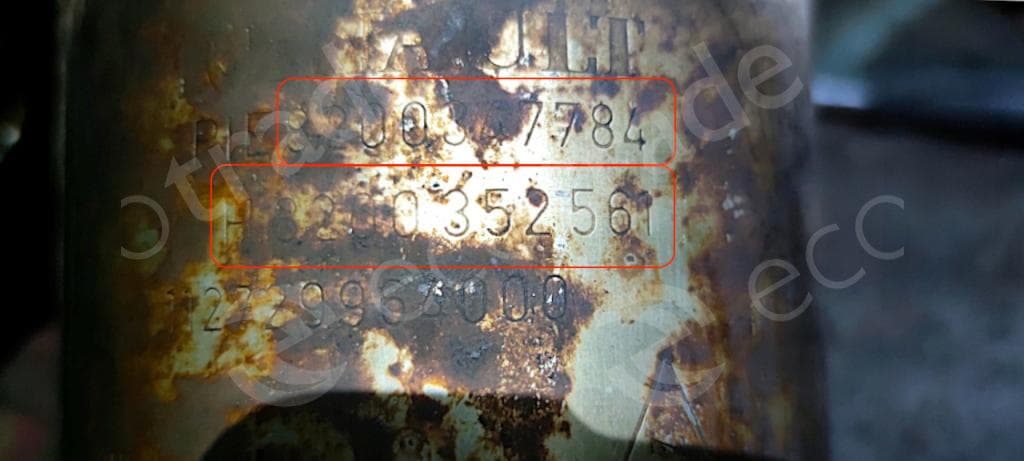 Катализатор от Nissan - Renault 8200347784 H8200352561