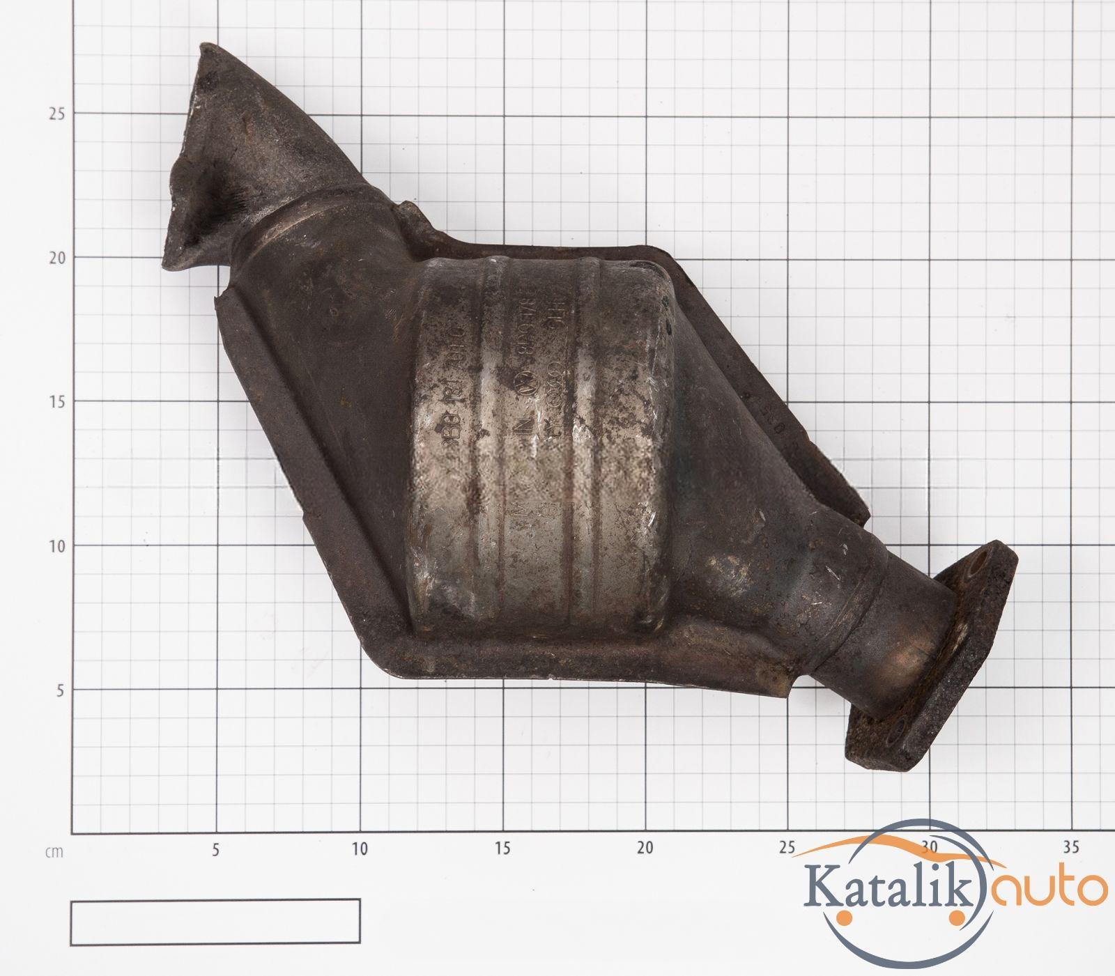Катализатор от VOLKSWAGEN/AUDI/SKODA 8D0131701B/8D0178E